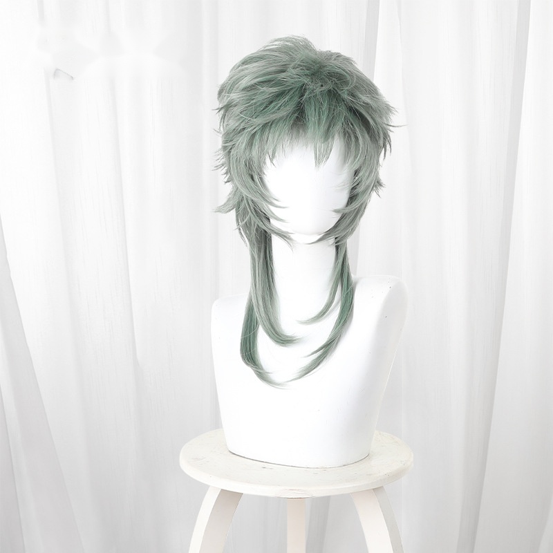 Raqio Long Wolf Cut Layered Teased Cosplay Wig for Gnosia - 610D - Image 2