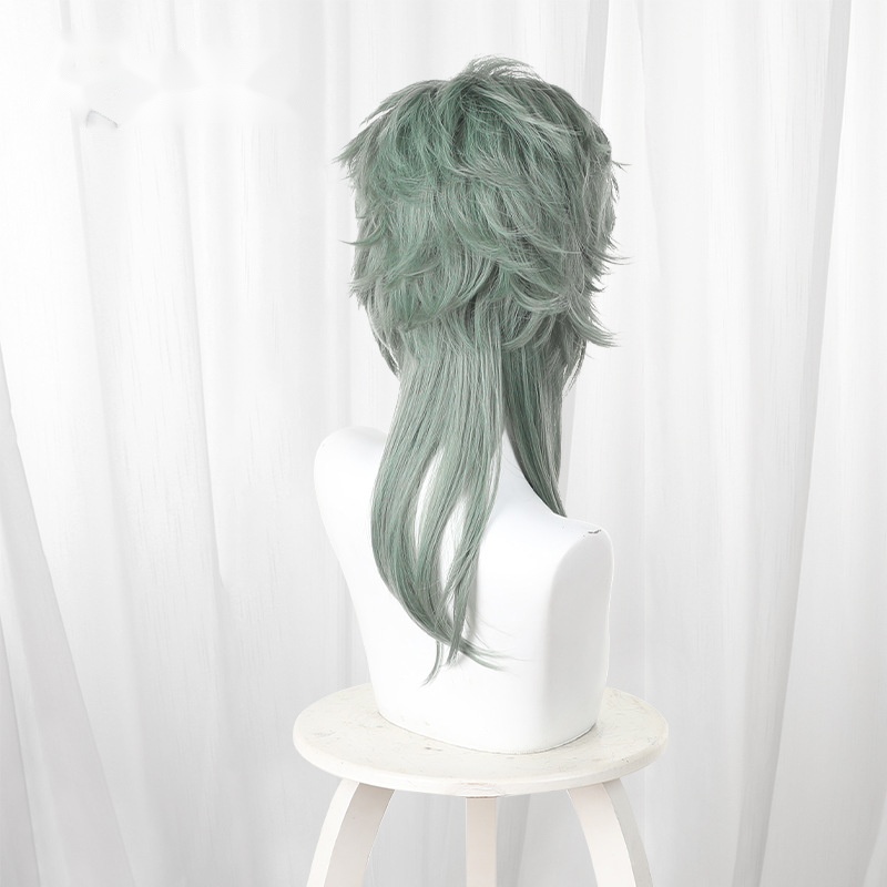Raqio Long Wolf Cut Layered Teased Cosplay Wig for Gnosia - 610D - Image 4