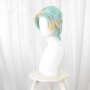 Yuriko Gradient Braided Short Cosplay Wig for Gnosia - 610A