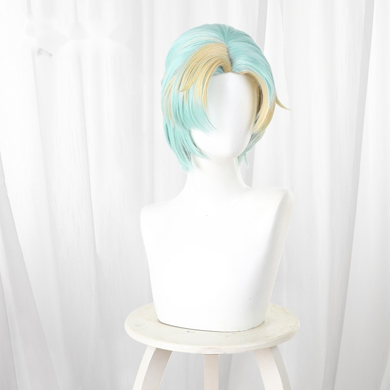 Yuriko Gradient Braided Short Cosplay Wig for Gnosia - 610A - Image 2