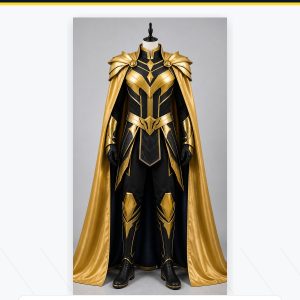 Captain Gold Cape Costume