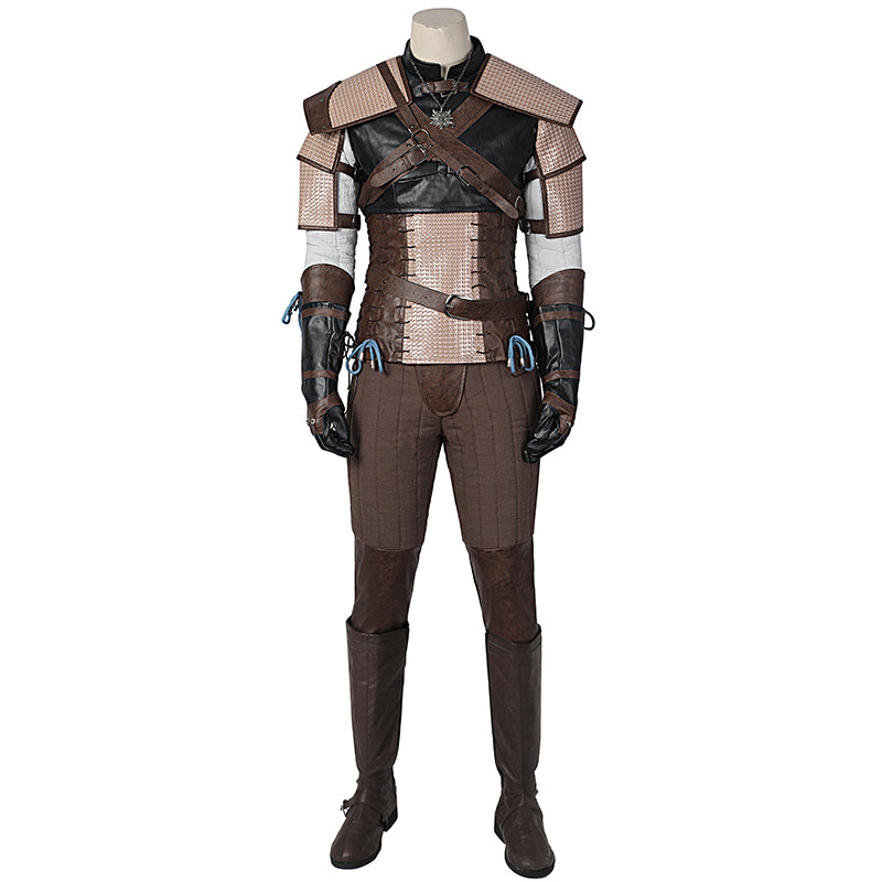 The Witcher 3 Wild Hunt Geralt of Rivia Cosplay Costume Halloween Outfit - Image 2