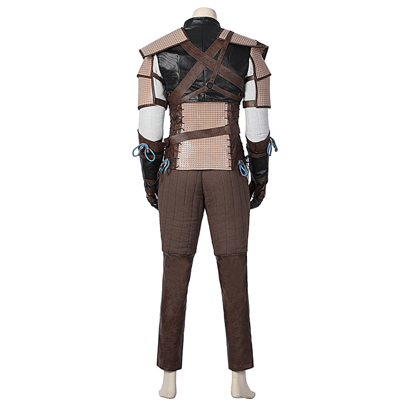The Witcher 3 Wild Hunt Geralt of Rivia Cosplay Costume Halloween Outfit - Image 5