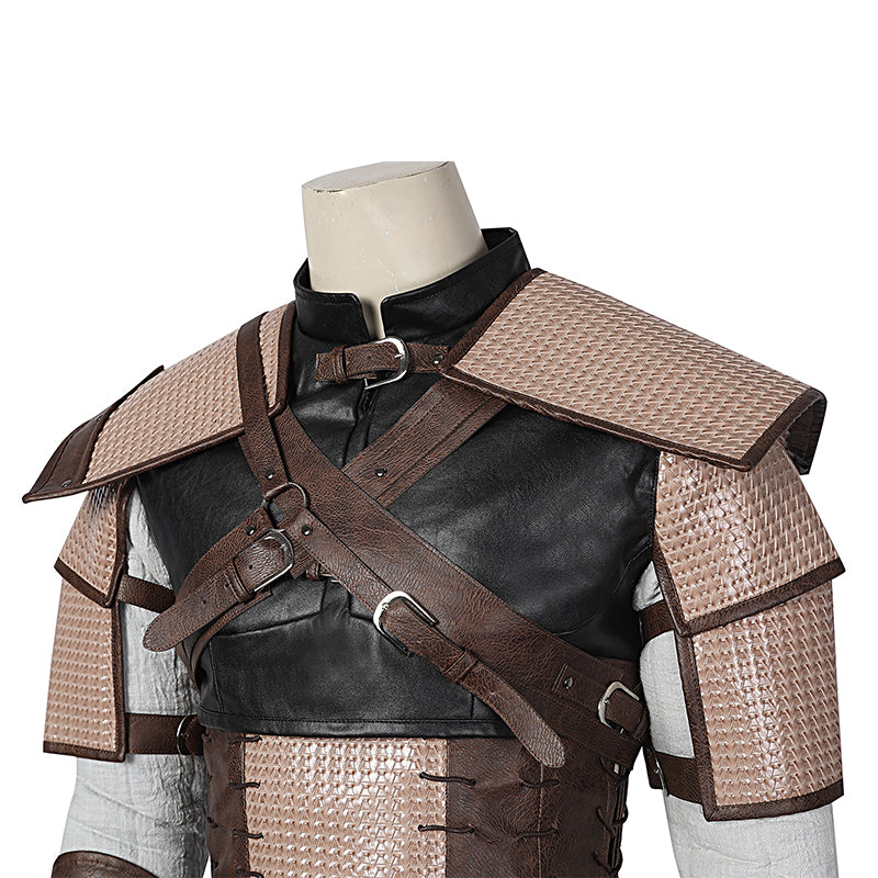 The Witcher 3 Wild Hunt Geralt of Rivia Cosplay Costume Halloween Outfit - Image 7