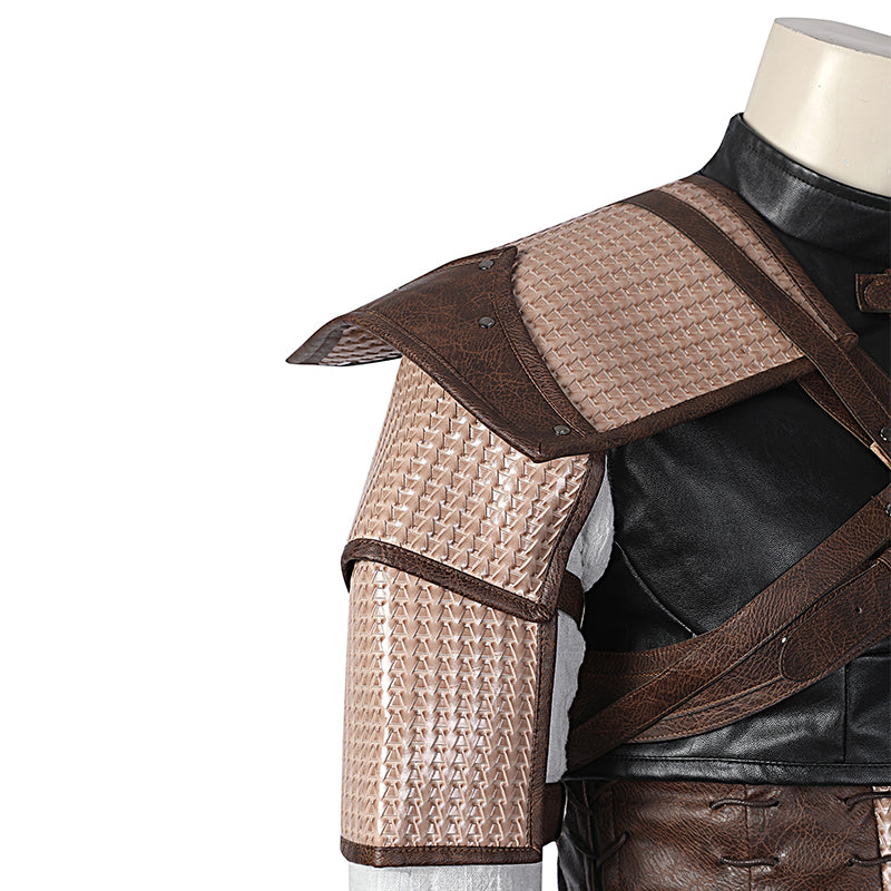 The Witcher 3 Wild Hunt Geralt of Rivia Cosplay Costume Halloween Outfit - Image 12