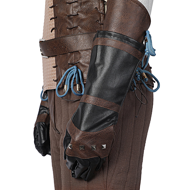 The Witcher 3 Wild Hunt Geralt of Rivia Cosplay Costume Halloween Outfit - Image 14