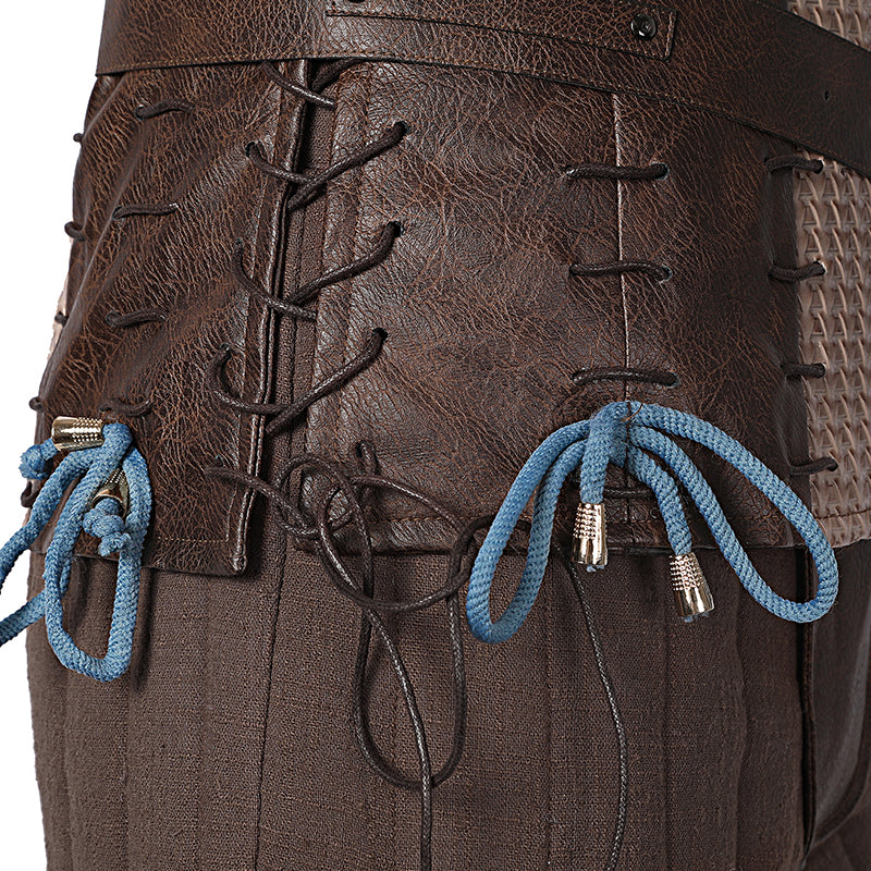 The Witcher 3 Wild Hunt Geralt of Rivia Cosplay Costume Halloween Outfit - Image 18