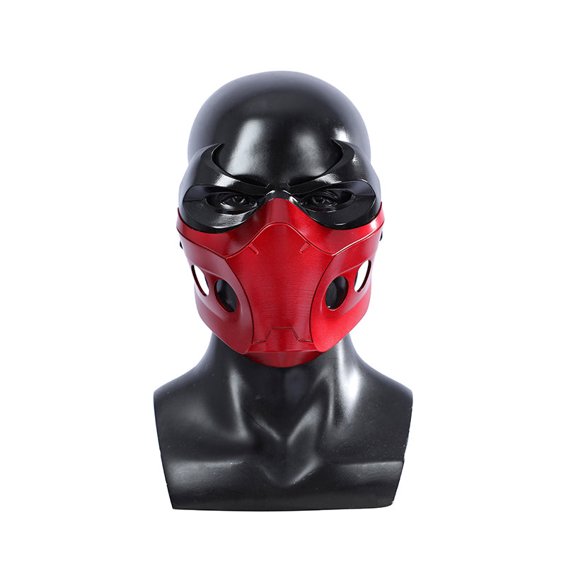 Red Hood Jason Todd Rebirth Cosplay Costume Red Leather Halloween Suit - Image 10