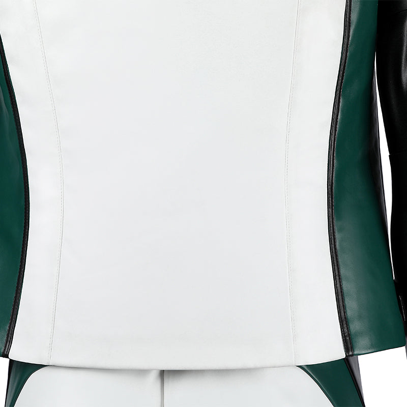 Green Lantern White Suit Cosplay Costume Legacy Green Lantern Outfit Hallowenn - Image 17