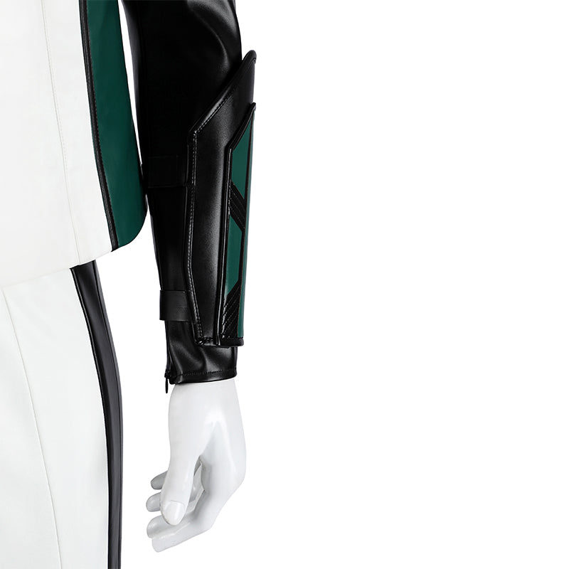 Green Lantern White Suit Cosplay Costume Legacy Green Lantern Outfit Hallowenn - Image 20