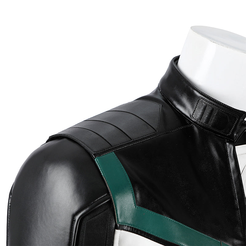 Green Lantern White Suit Cosplay Costume Legacy Green Lantern Outfit Hallowenn - Image 16