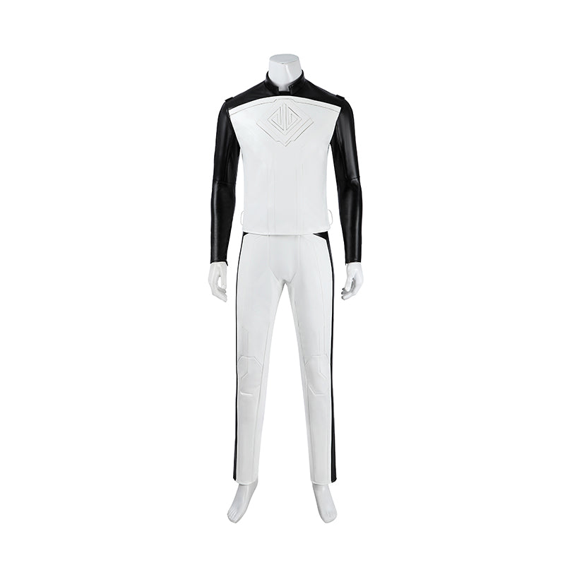 Green Lantern White Suit Cosplay Costume Legacy Green Lantern Outfit Hallowenn - Image 8