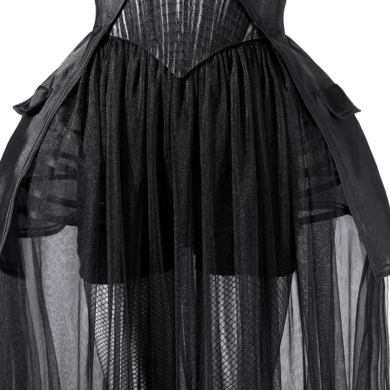 Wednesday Season 2 Wednesday Black Dance Mesh Dress Cosplay Costume - Image 14