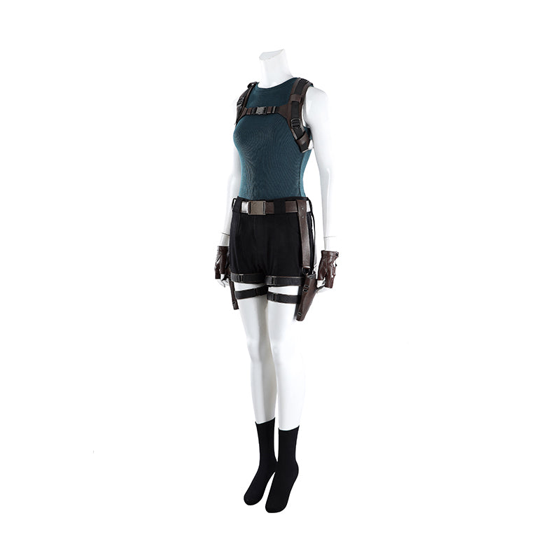 Tomb Raider Lara Croft Cosplay Costume Halloween Carnival Suit - Image 5