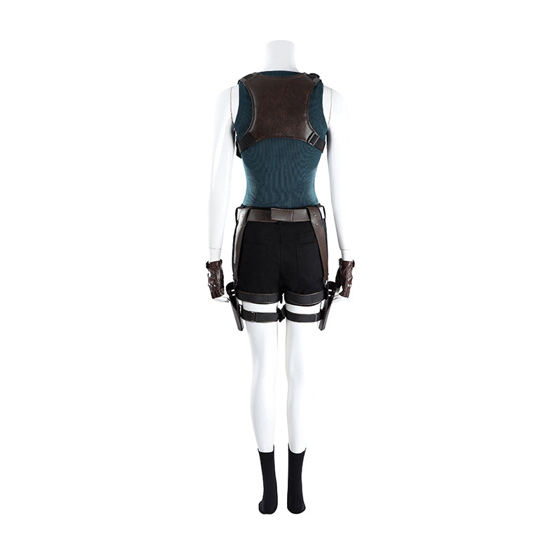 Tomb Raider Lara Croft Cosplay Costume Halloween Carnival Suit - Image 7