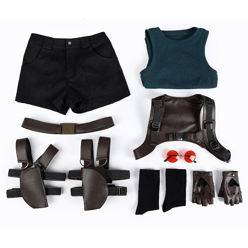 Tomb Raider Lara Croft Cosplay Costume Halloween Carnival Suit - Image 8
