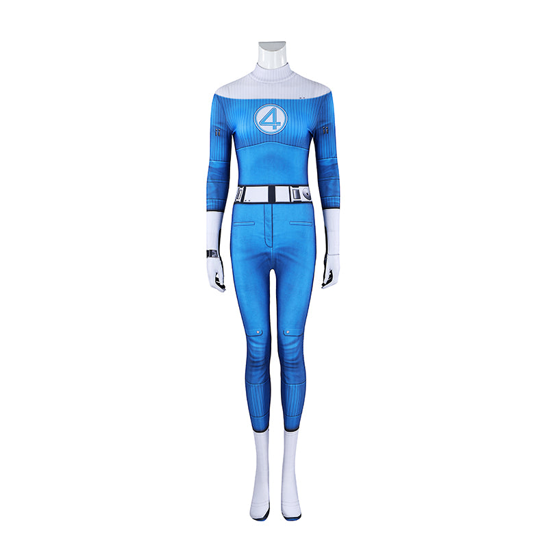 The Fantastic 4 Susan Storm Invisible Woman Jumpsuit Costume - Image 4