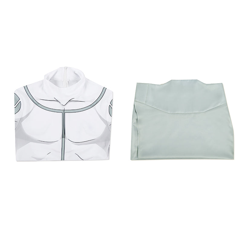 Invincible Mark Grayson Viltrumite Cosplay Costume White Jumpsuit with Apron - Image 8