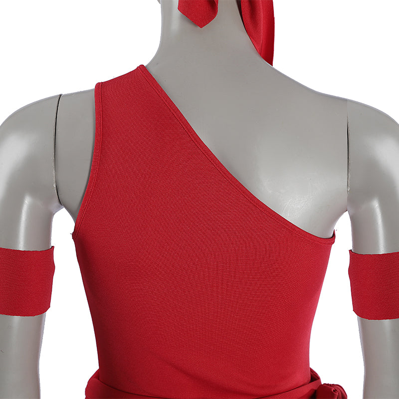 Elektra Natchios Cosplay Costume Daredevil Comics Red Ninja Halloween Outfit - Image 17
