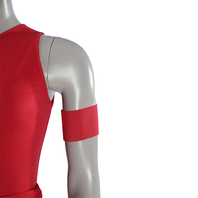 Elektra Natchios Cosplay Costume Daredevil Comics Red Ninja Halloween Outfit - Image 18