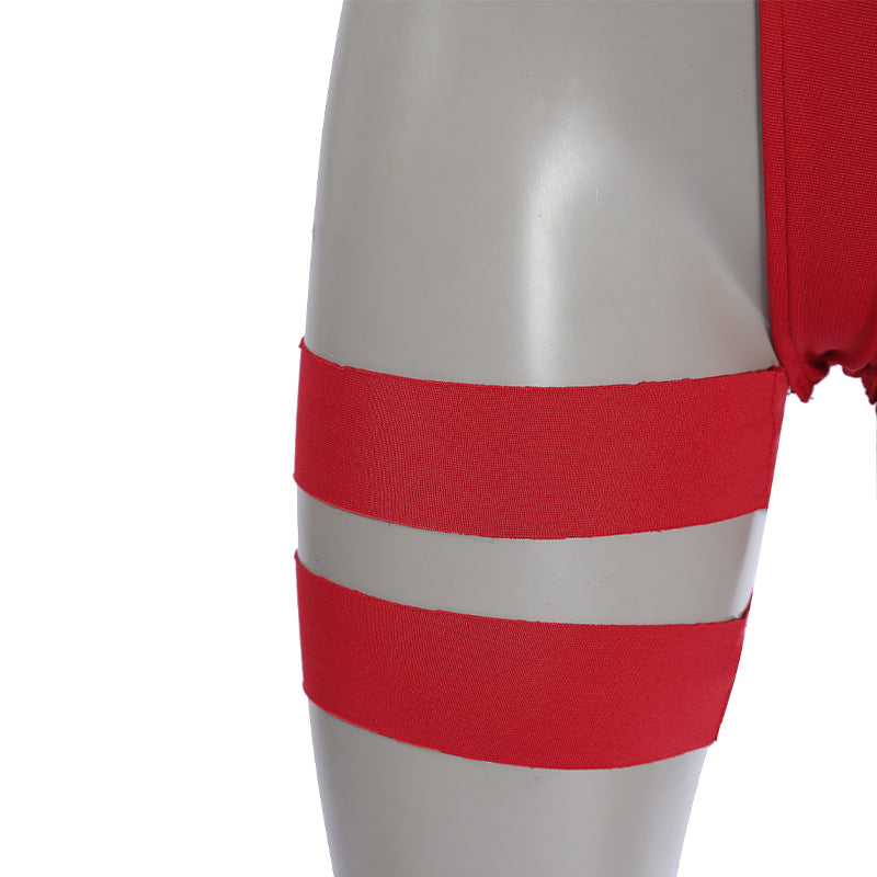 Elektra Natchios Cosplay Costume Daredevil Comics Red Ninja Halloween Outfit - Image 22