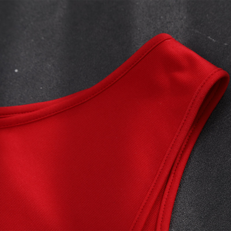 Elektra Natchios Cosplay Costume Daredevil Comics Red Ninja Halloween Outfit - Image 27