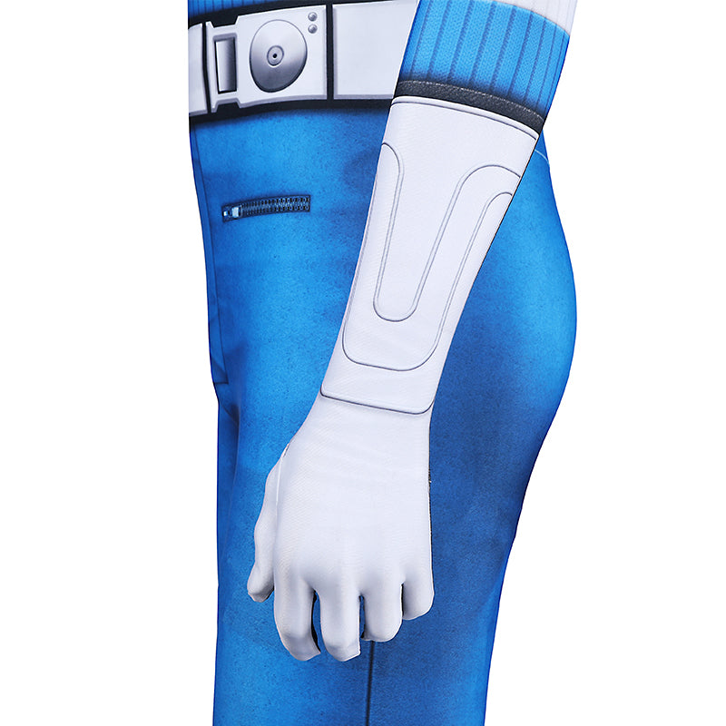 The Fantastic Four First Steps Human Torch Cosplay Costume Jumpsuit - Image 15