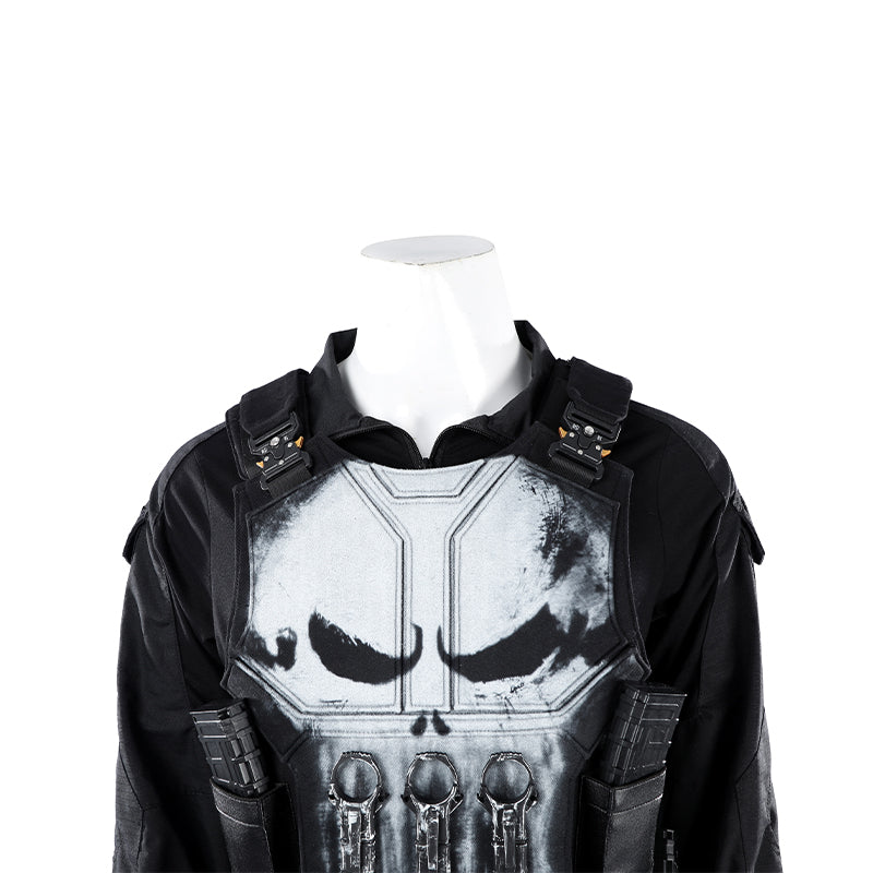 The Punisher Cosplay Costume Spiderman Brand New Day Halloween Outfit - Image 11