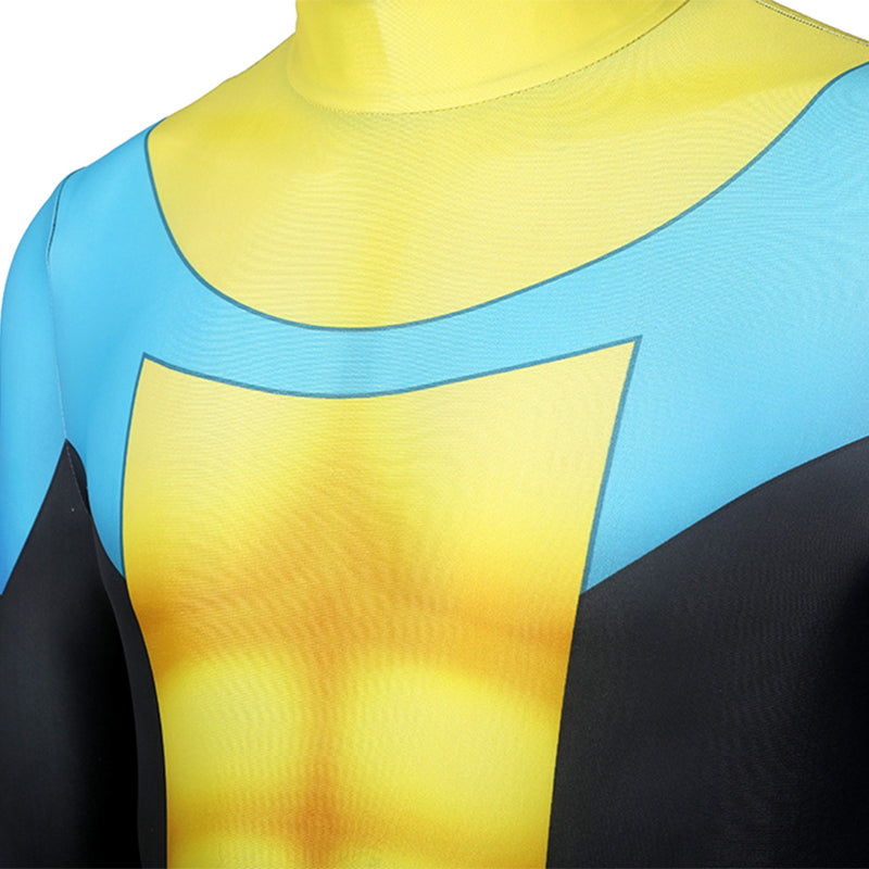 Invincible Mark Grayson Cosplay Costume Jumpsuit Halloween Suit - Image 9