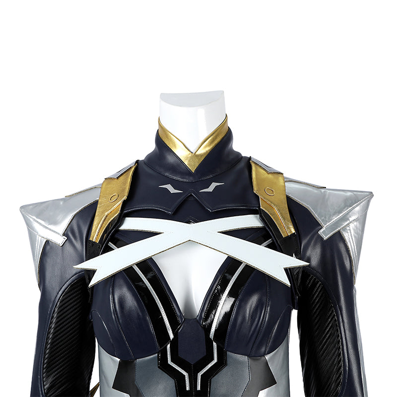 Deluxe Marvel Rival Storm Cosplay Costume Black Halloween Outfit - Image 9