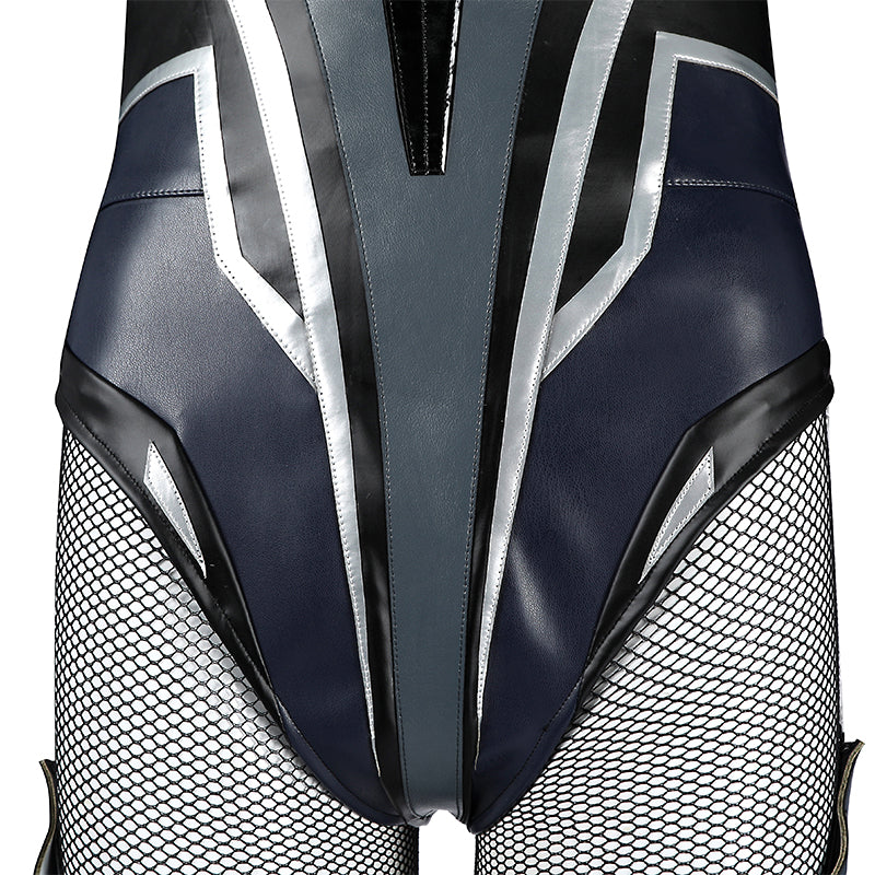 Deluxe Marvel Rival Storm Cosplay Costume Black Halloween Outfit - Image 18