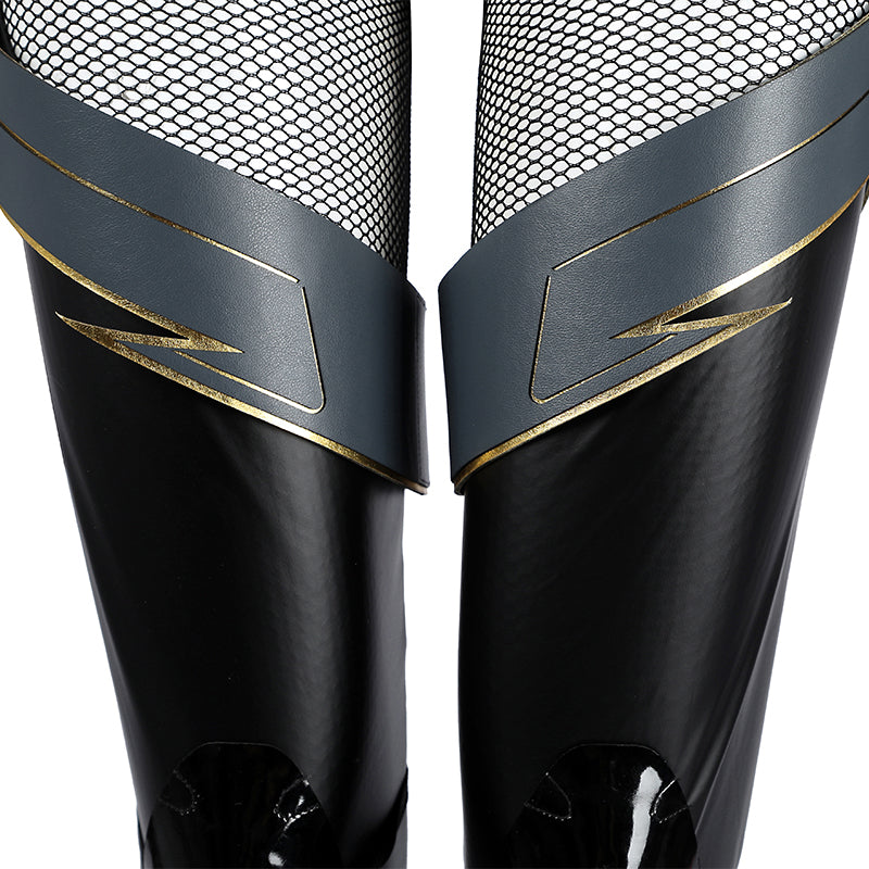 Deluxe Marvel Rival Storm Cosplay Costume Black Halloween Outfit - Image 20