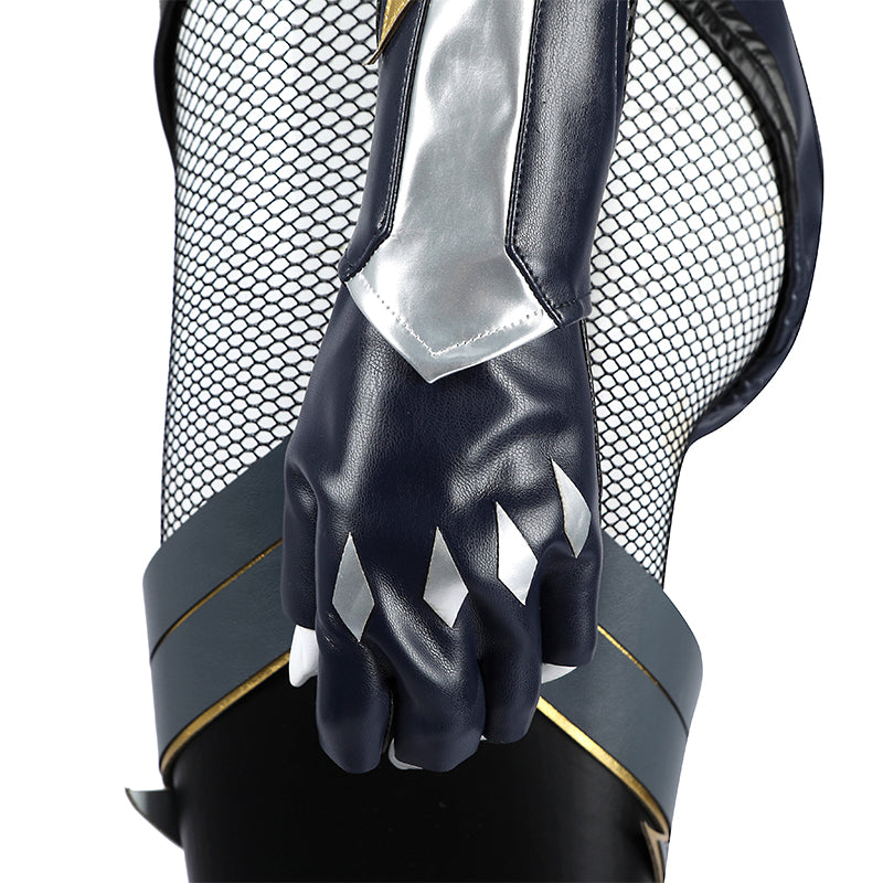 Deluxe Marvel Rival Storm Cosplay Costume Black Halloween Outfit - Image 23