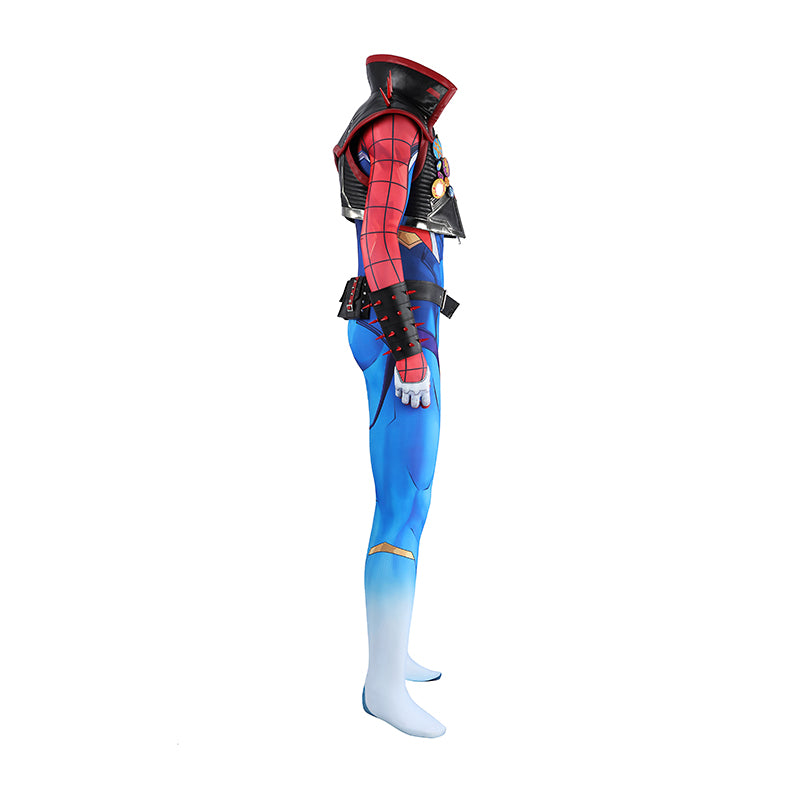 Marvel Rivals Spider Punk Cosplay Costume Superhero Halloween Outfit - Image 6