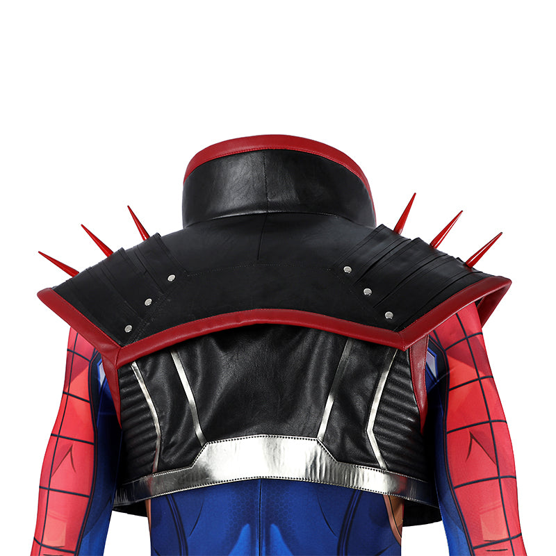 Marvel Rivals Spider Punk Cosplay Costume Superhero Halloween Outfit - Image 11