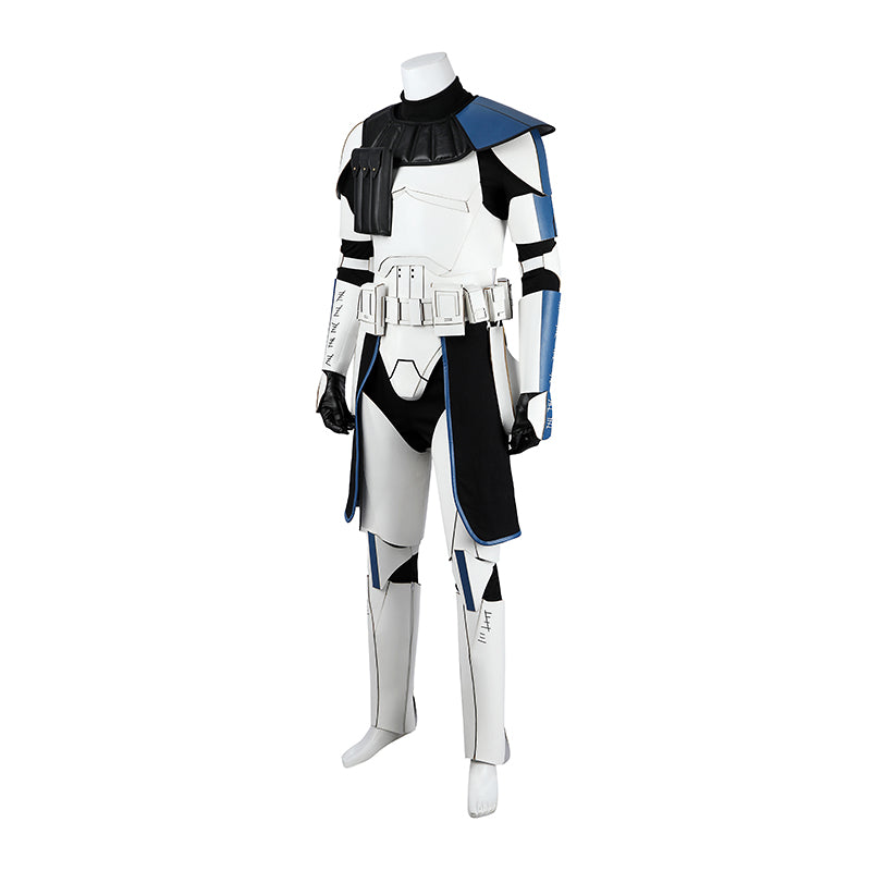 Star Wars : The Clone Wars Captain Rex Cosplay Costume Halloween Outfit - Image 5