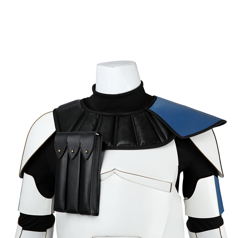 Star Wars : The Clone Wars Captain Rex Cosplay Costume Halloween Outfit - Image 17