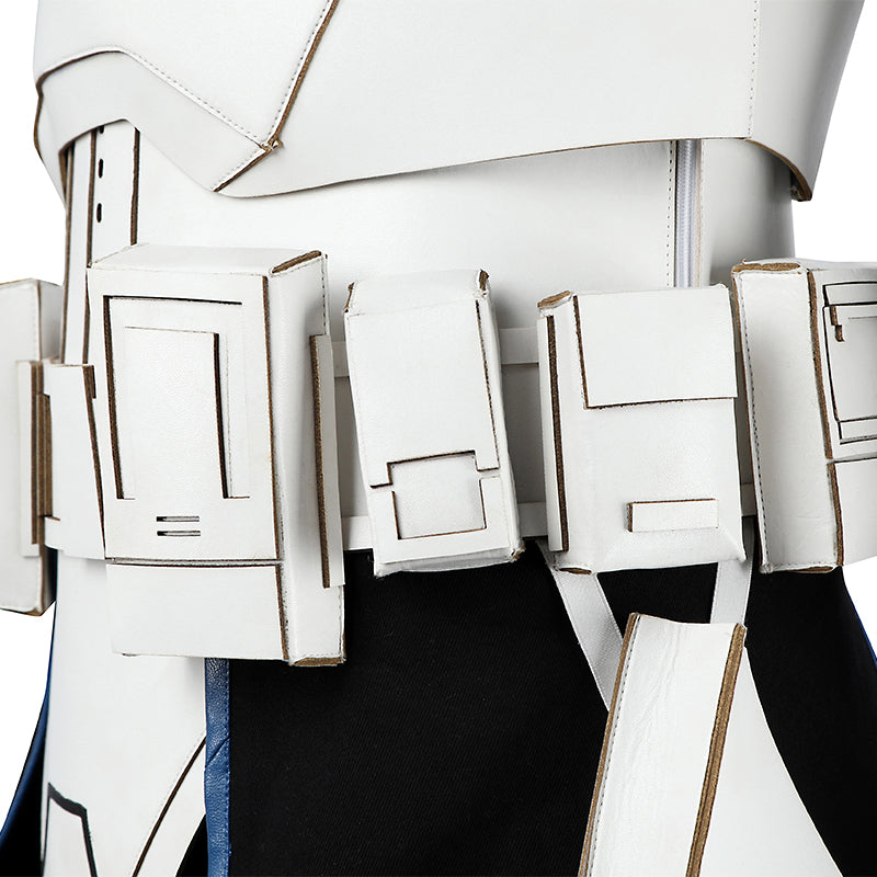 Star Wars : The Clone Wars Captain Rex Cosplay Costume Halloween Outfit - Image 14