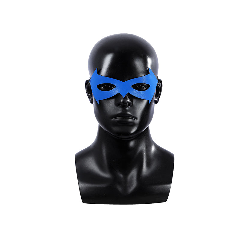 Comic Nightwing Dick Grayson Cosplay Costume Blue Dick Jumpsuit - Image 7