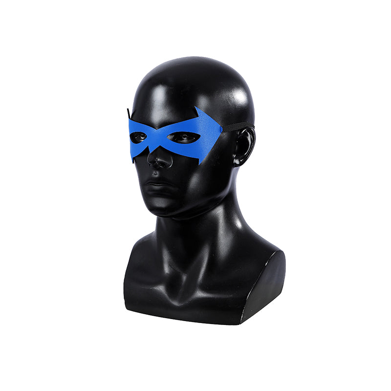 Comic Nightwing Dick Grayson Cosplay Costume Blue Dick Jumpsuit - Image 8