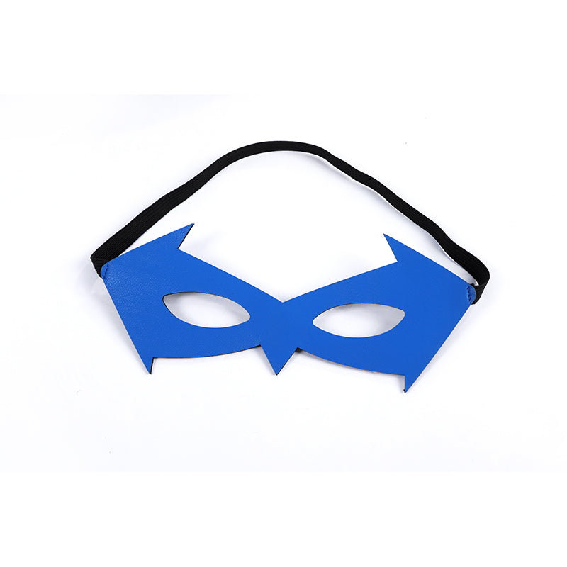 Comic Nightwing Dick Grayson Cosplay Costume Blue Dick Jumpsuit - Image 10