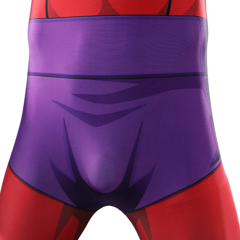 X-Men 97 Magneto Cosplay Costume With Cape Halloween Jumpsuit - Image 22
