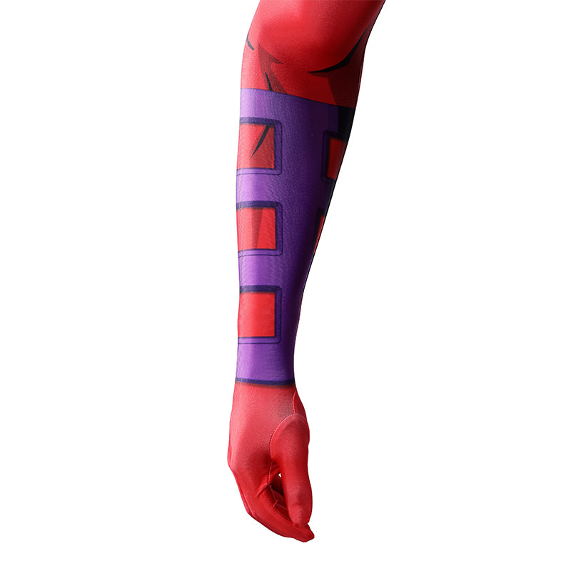 X-Men 97 Magneto Cosplay Costume With Cape Halloween Jumpsuit - Image 25