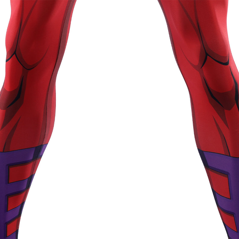 X-Men 97 Magneto Cosplay Costume With Cape Halloween Jumpsuit - Image 26