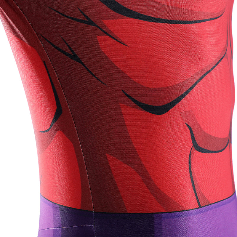 X-Men 97 Magneto Cosplay Costume With Cape Halloween Jumpsuit - Image 23