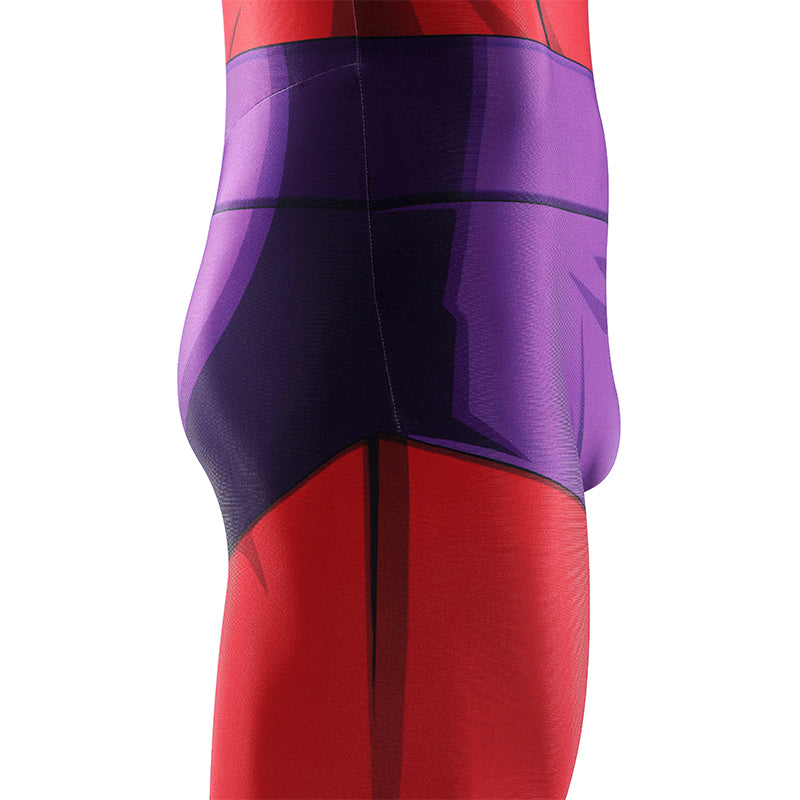 X-Men 97 Magneto Cosplay Costume With Cape Halloween Jumpsuit - Image 28