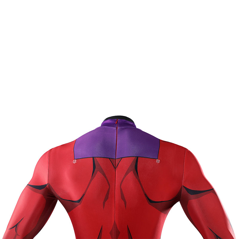 X-Men 97 Magneto Cosplay Costume With Cape Halloween Jumpsuit - Image 18