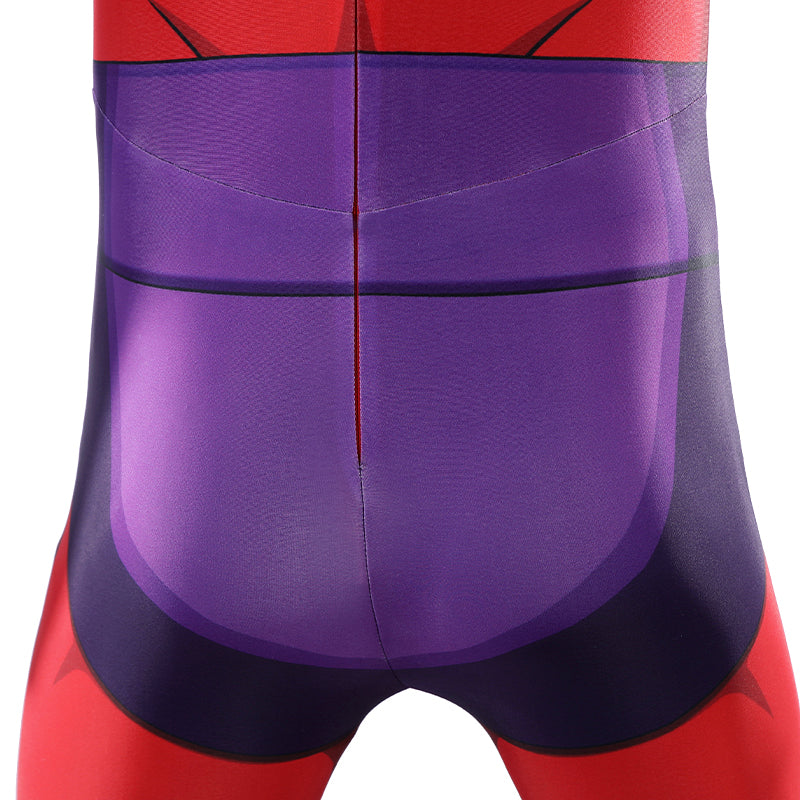 X-Men 97 Magneto Cosplay Costume With Cape Halloween Jumpsuit - Image 30