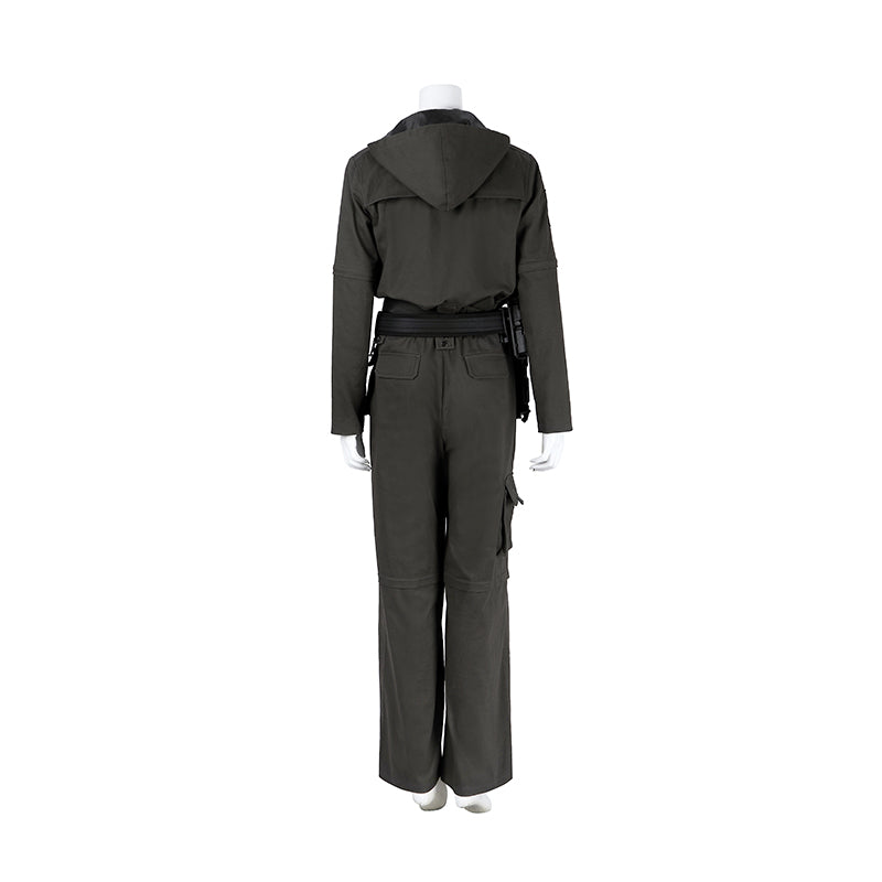 Alien Earth Wendy Cosplay Costume Woman Halloween Gray Outfit - Image 4