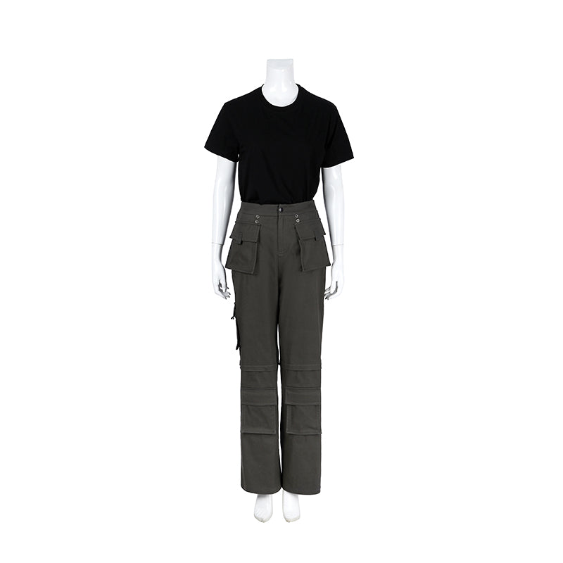 Alien Earth Wendy Cosplay Costume Woman Halloween Gray Outfit - Image 6